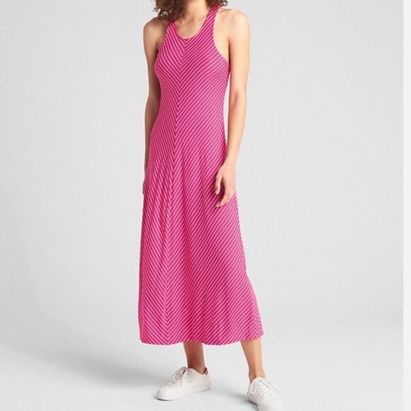 Gap Striped Strech Women's Dress Size M - Picture 1 of 15